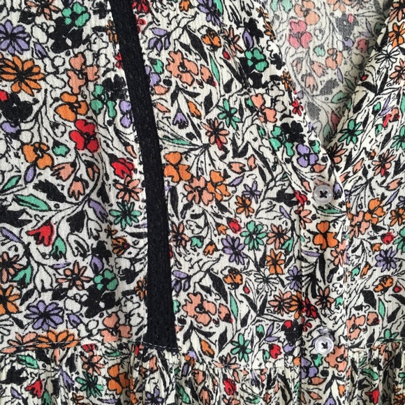 Anthropologie flower tunic top by Vanessa Virginia - Picture 5 of 8